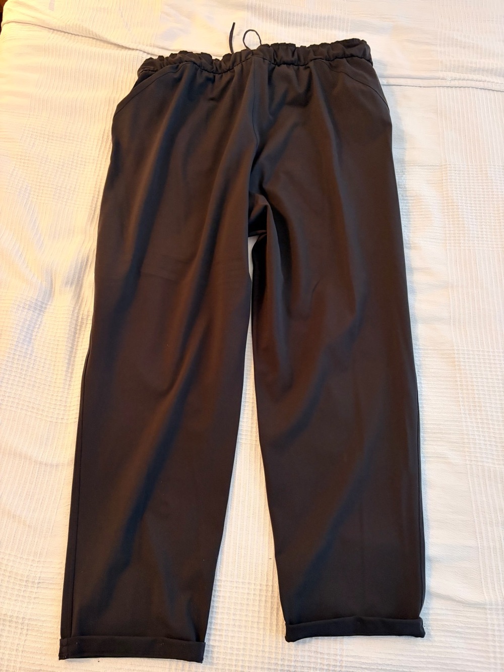 lululemon athletica Black Relaxed Track Joggers